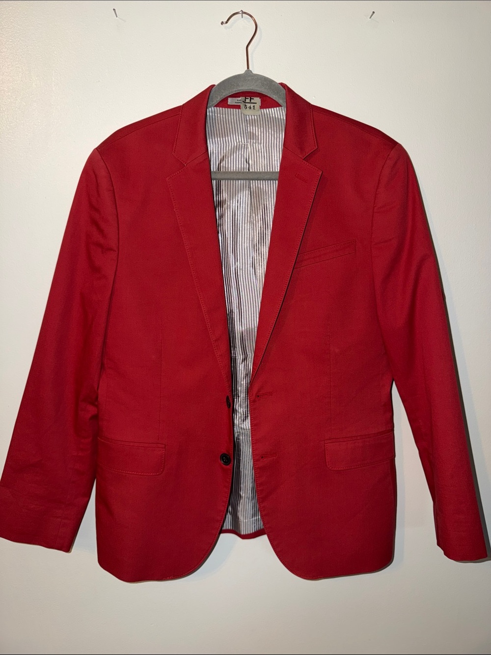 Express Photographer Fitted Blazer